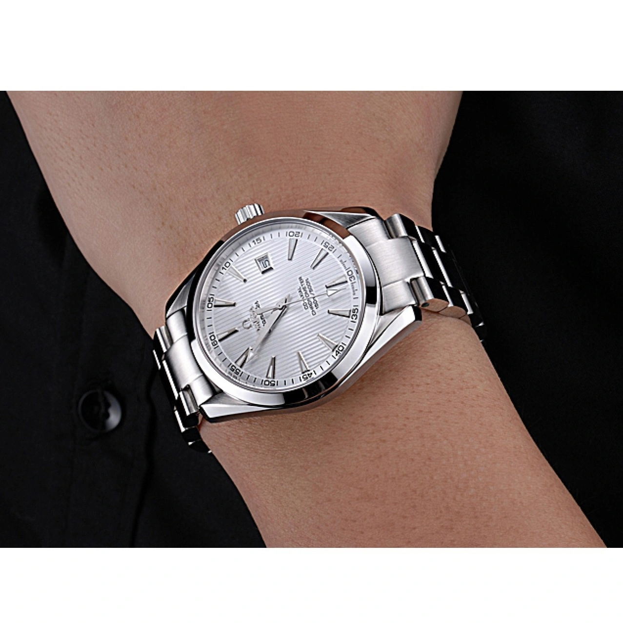 1014 Omega Seamaster White Dial Stainless Steel Band 622164
